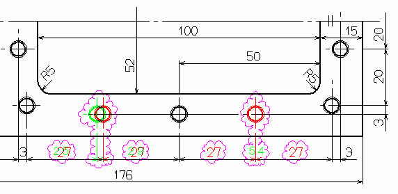 Drawing comparison of mechanical drawings