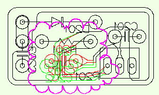 Drawing comparison, cloud mark